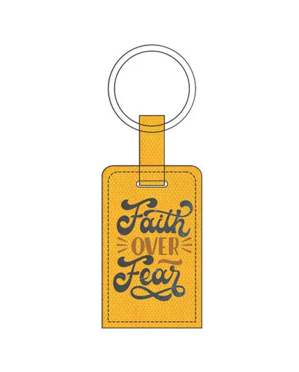 Porte-clés Faith over fear