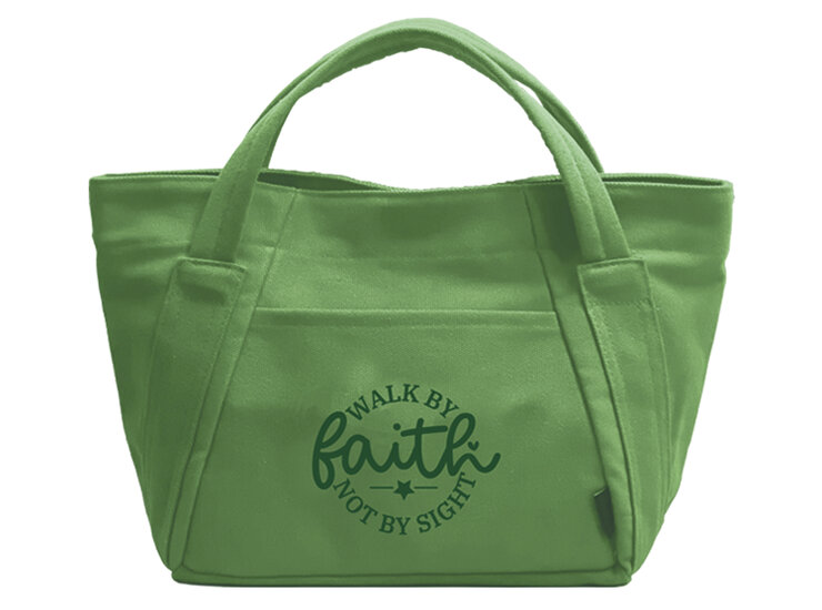 Sac toile Walk by faith not by sight