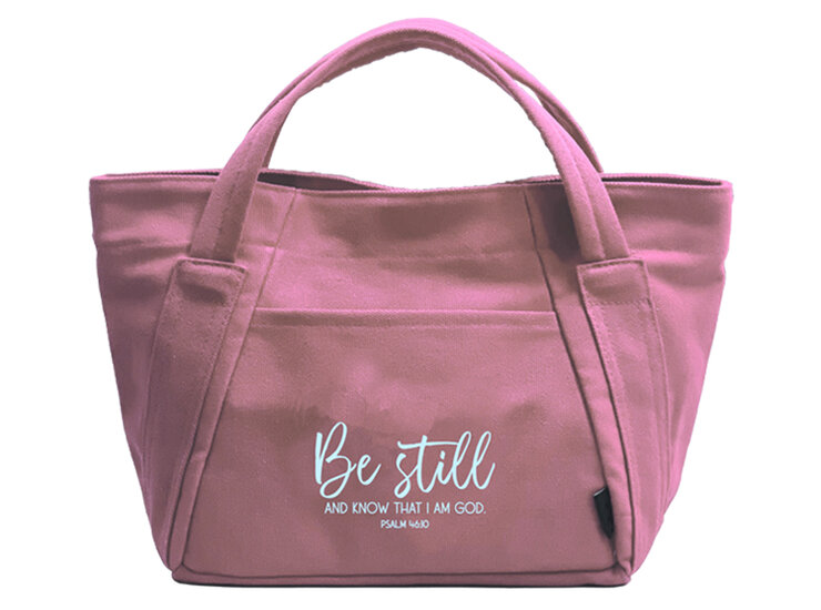 Sac toile Be Still... - Psalm 46:10