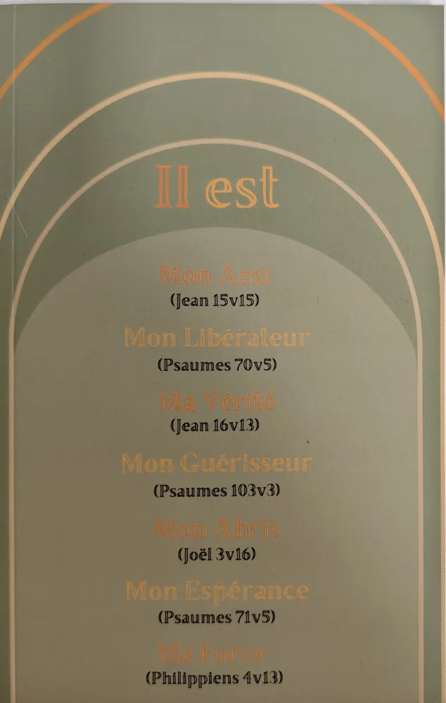 Journal Il est... - Heb. 13:8