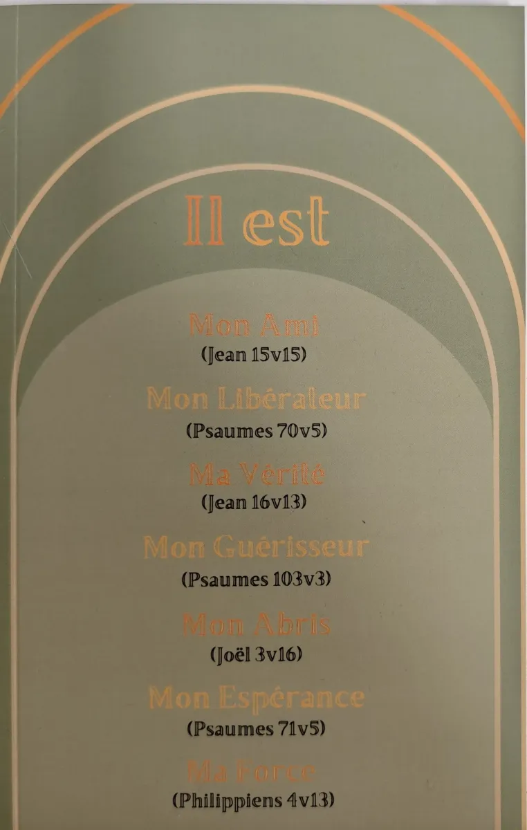 Journal Il est... - Heb. 13:8