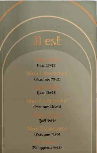 Journal Il est... - Heb. 13:8