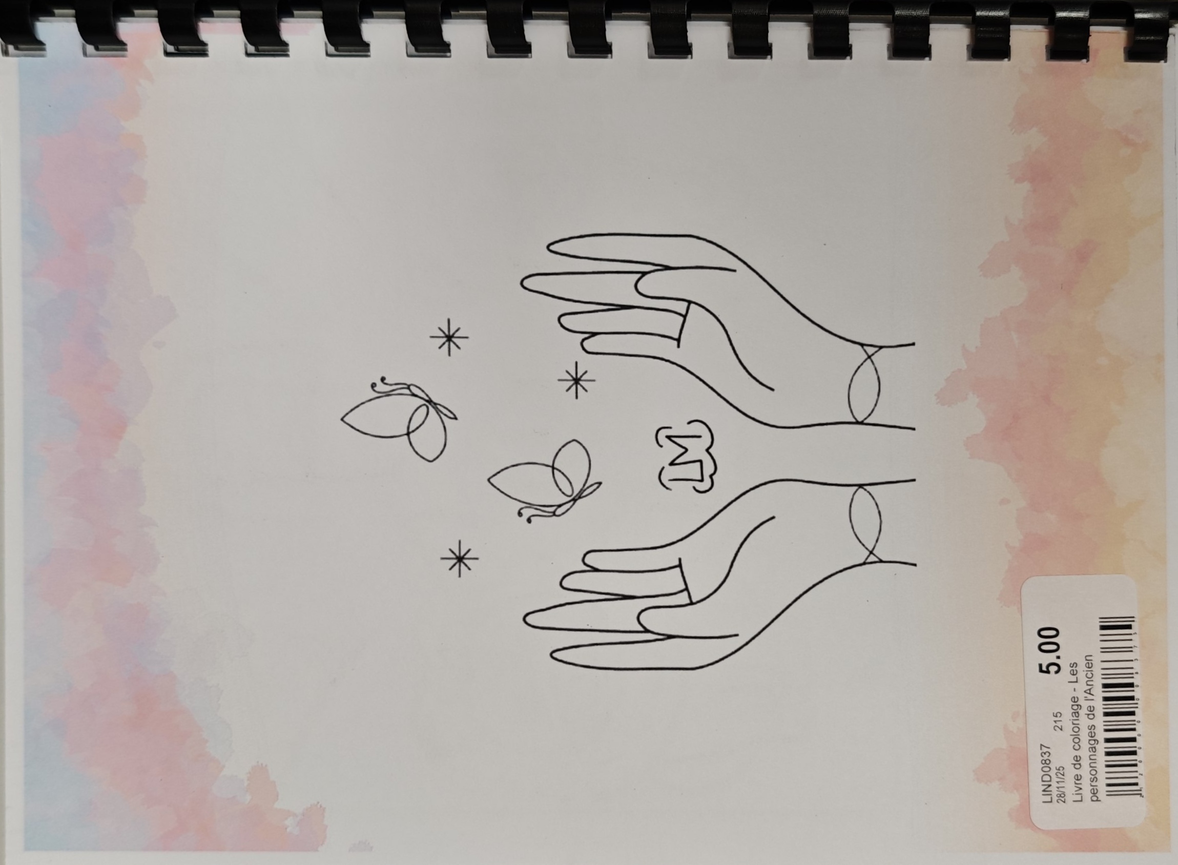 Livre de coloriage - Les personnages de l'Ancien Testament