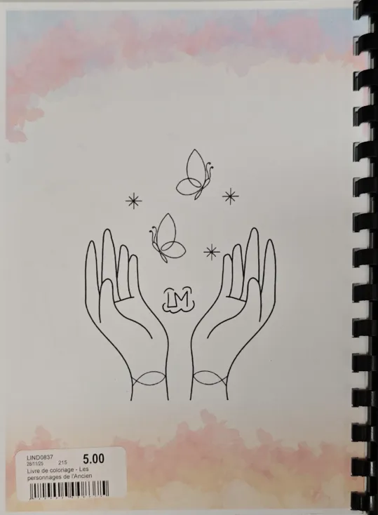 Livre de coloriage - Les personnages de l'Ancien Testament