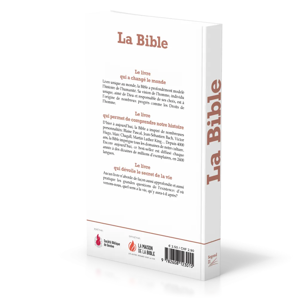 Bible SG21 souple blanche