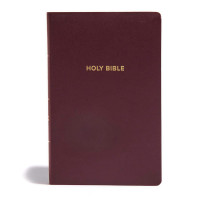 CSB gift and award Bible burgundy