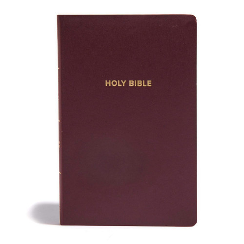 CSB gift and award Bible burgundy