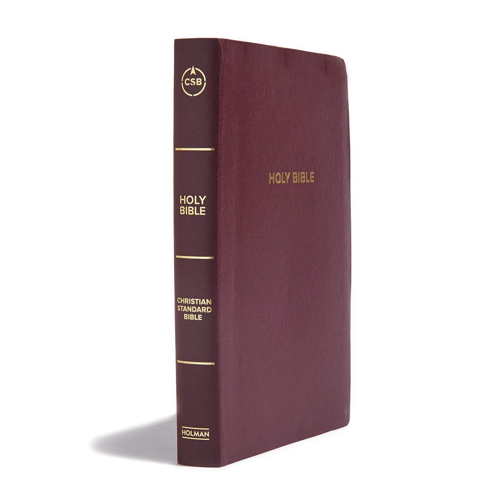 CSB gift and award Bible burgundy