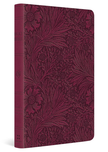 ESV value thinline Bible trutone raspberry floral