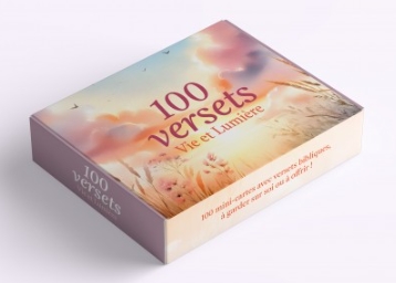 Lot de 100 mini-cartes  Vie et Lumière