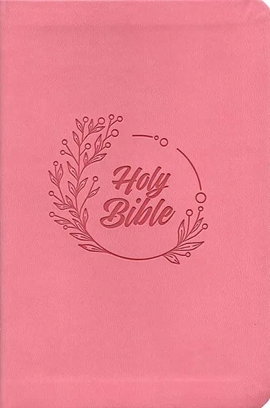 KJV compact Bible Pink leathersoft