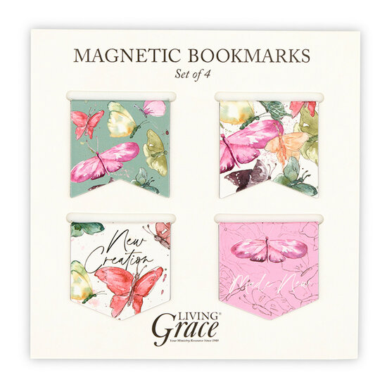 Marque-pages magnétique (4) New creation - 2 Cor. 5:17
