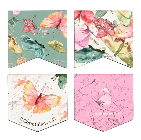 Marque-pages magnétique (4) New creation - 2 Cor. 5:17