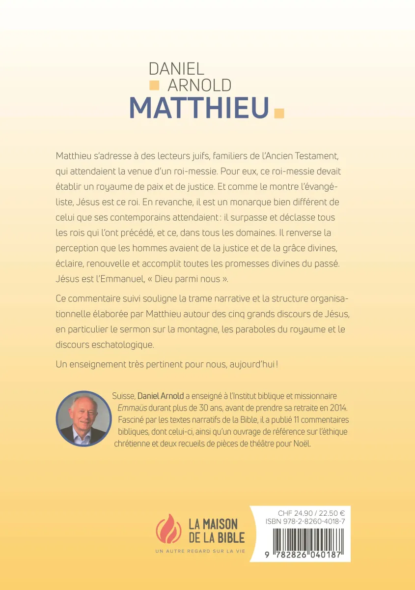 Matthieu - L'évangile royal