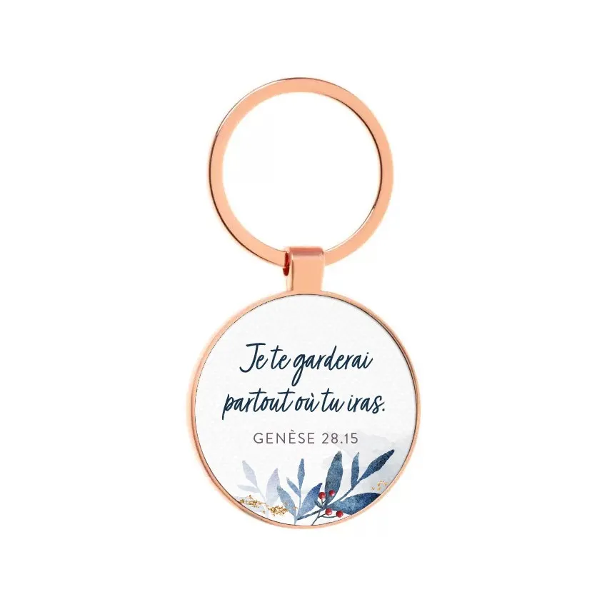 Porte-clés Je te garderai... - Genèse 28:15