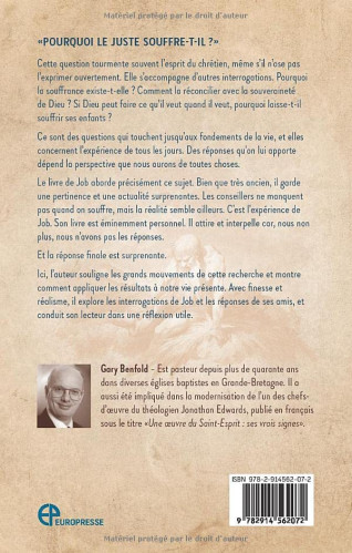 Où es-tu Seigneur ? - la souffrance et la victoire de Job