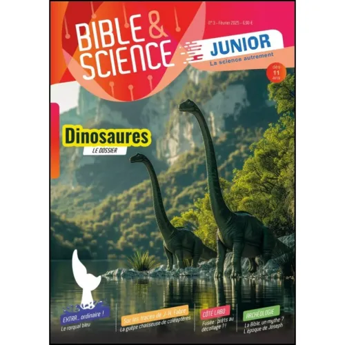 Magazine Bible et Science Junior Nr 03 - Dinosaures