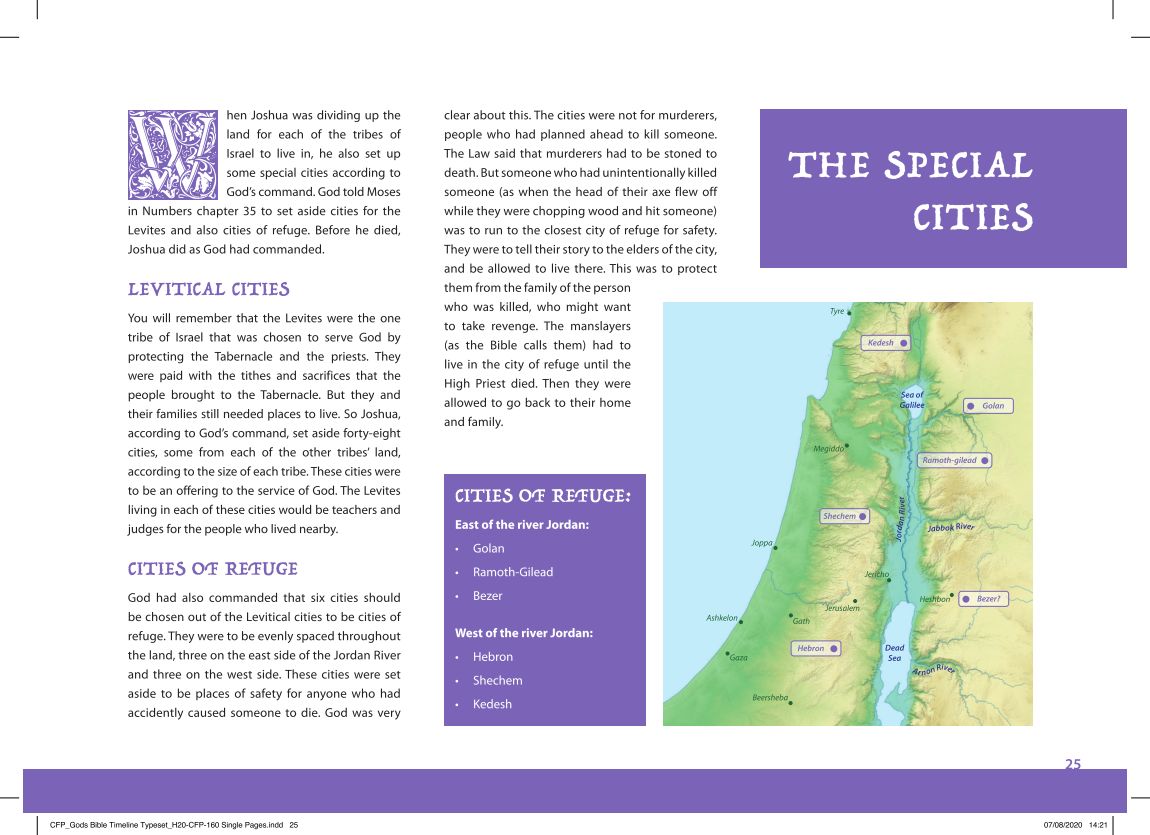 God's Bible timeline - The bog book of biblical history