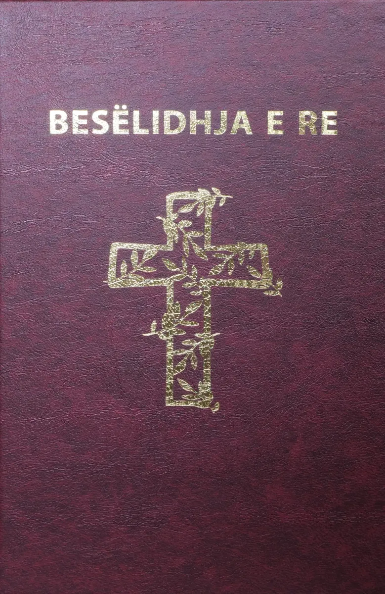 Nouveau Testament rigide rouge - albanais