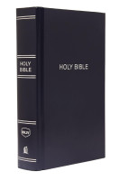 NKJV pew Bible LP navy hardcover