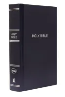 NKJV pew Bible LP navy hardcover