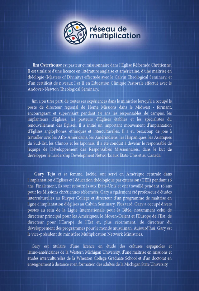 Mentorat au service de l'Eglise, Le