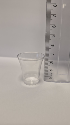 1000 Verres sainte cène plastic