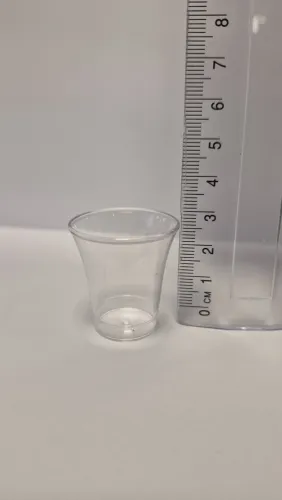 1000 Verres sainte cène plastic