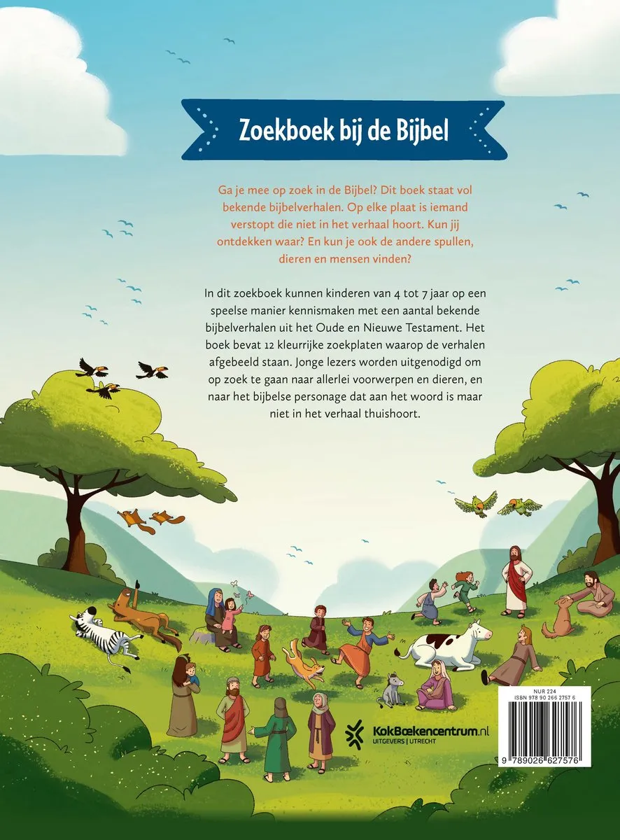 Zoekboek bij de Bijbel - 12 verhalen om lang naar te kijken