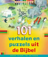 101 verhalen en puzzels uit de Bijbel - Speur, kleur, tel en teken