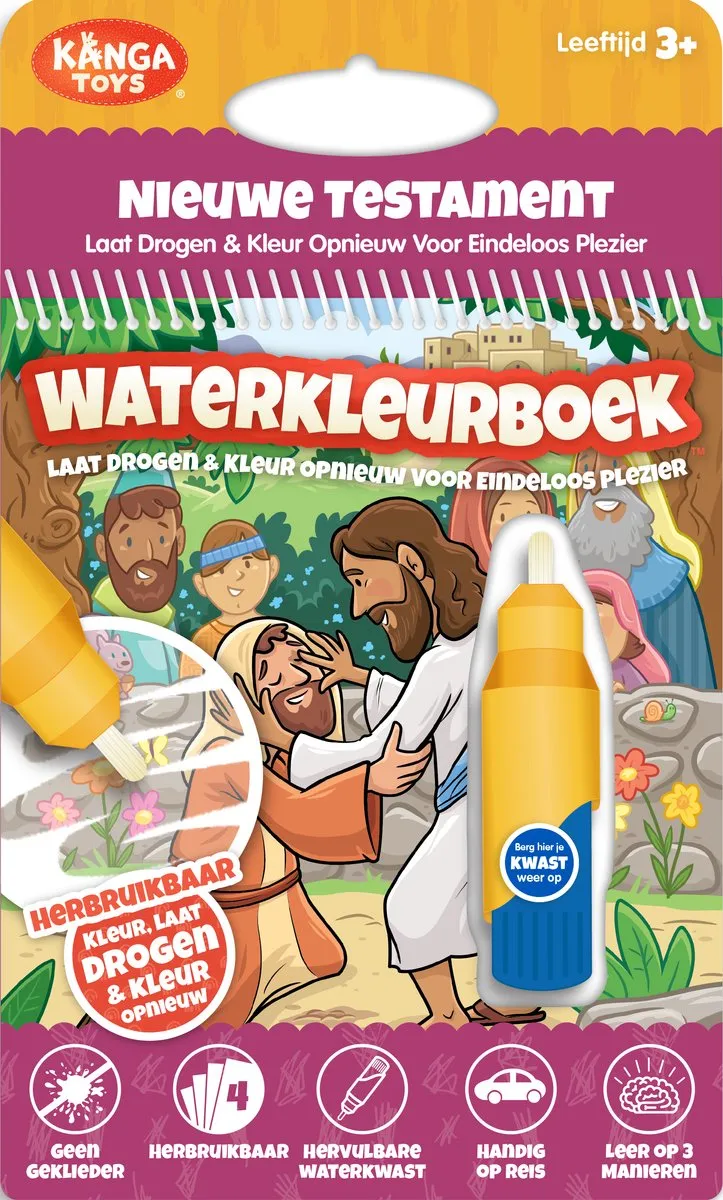 Waterkleurboek - Nieuwe Testament