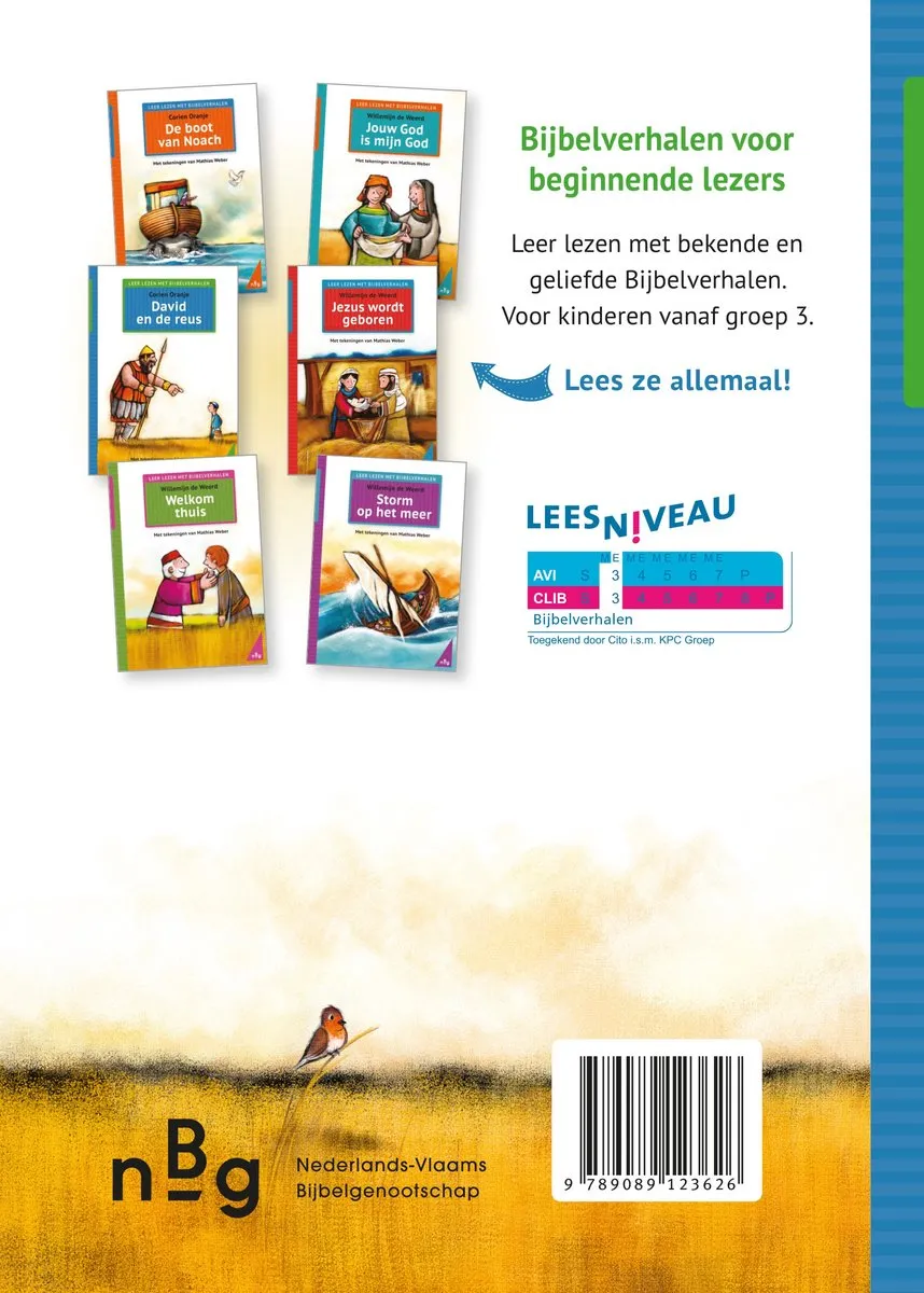 David en de reus - Leer lezen met Bijbelverhalen