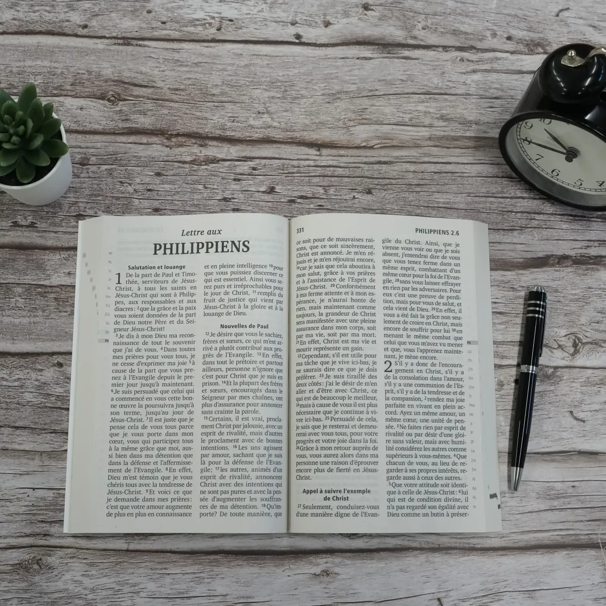 Nouveau Testament, Psaumes et Proverbes gros caractères - SG21