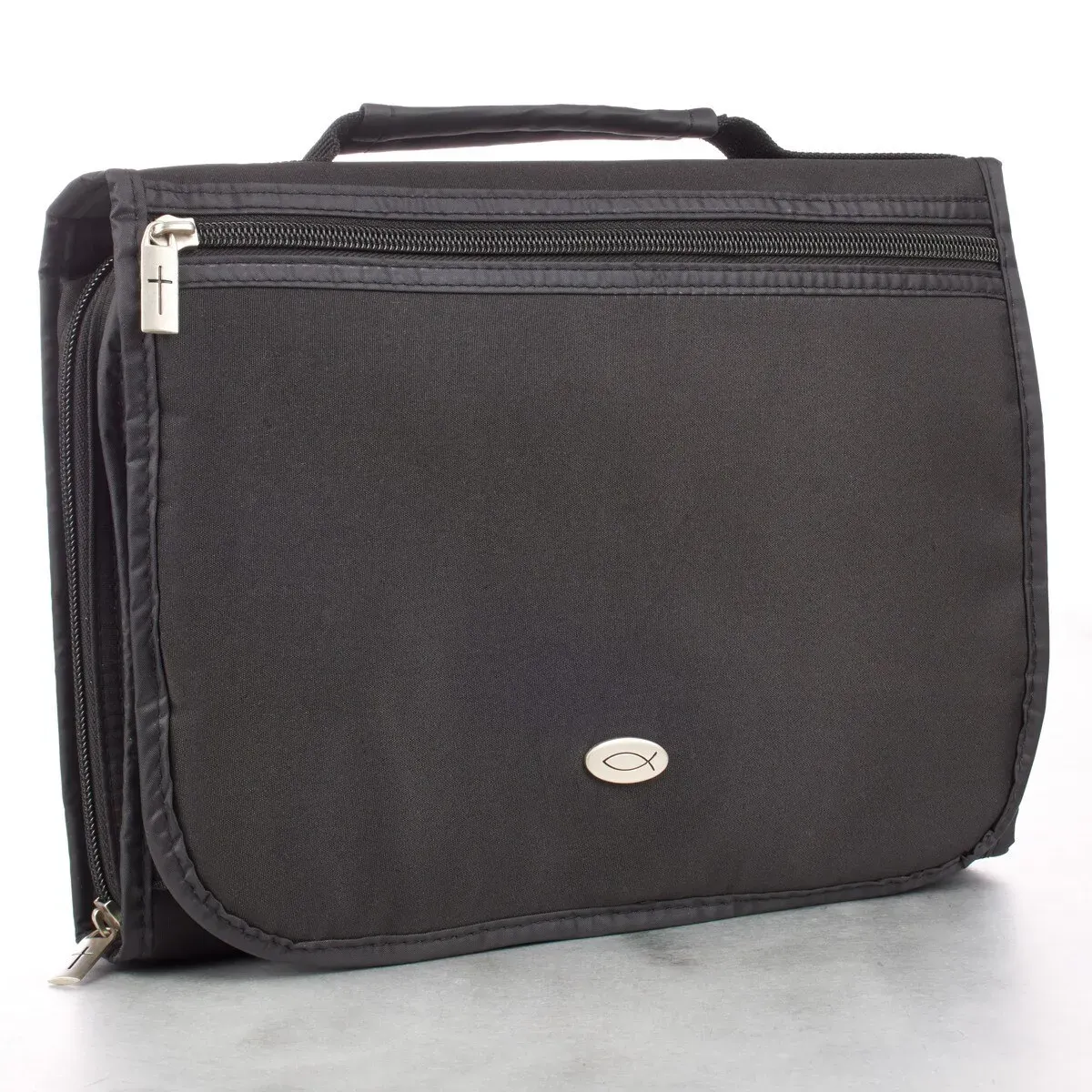 Housse L 3fold noir ICHTUS