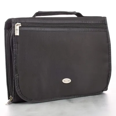 Housse L 3fold noir ICHTUS