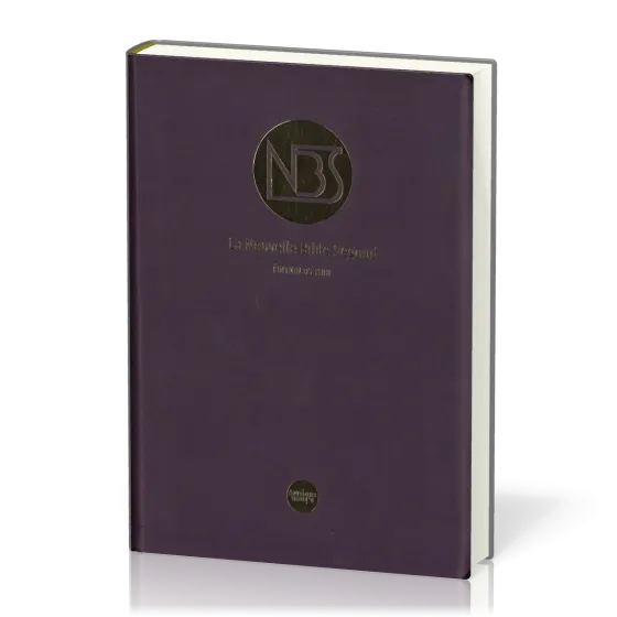 Bible NBS étude souple prune
