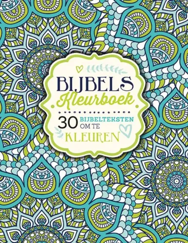 Bijbels kleurboek - 30 Bijbelteksten om te kleuren