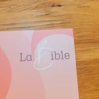 Bible SG21 gros caractères rigide rose