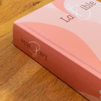 Bible SG21 gros caractères rigide rose