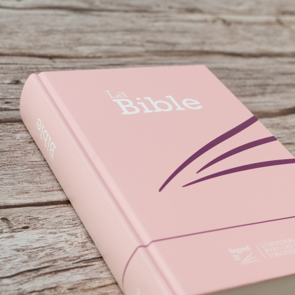 Bible SG21 rigide rose