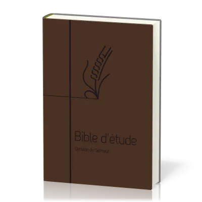 Bible Semeur Etude souple textile brun