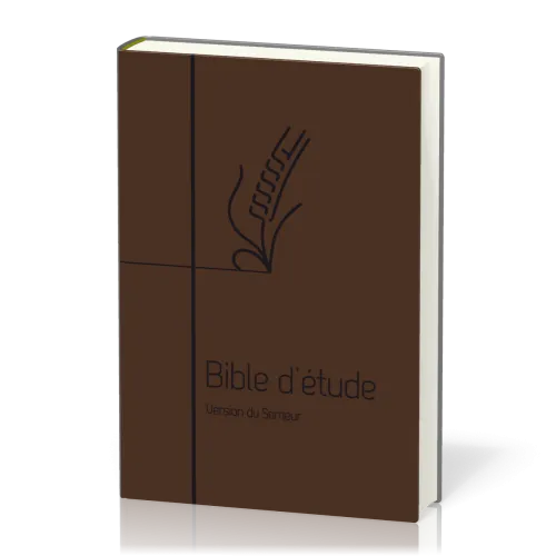 Bible Semeur Etude souple textile brun