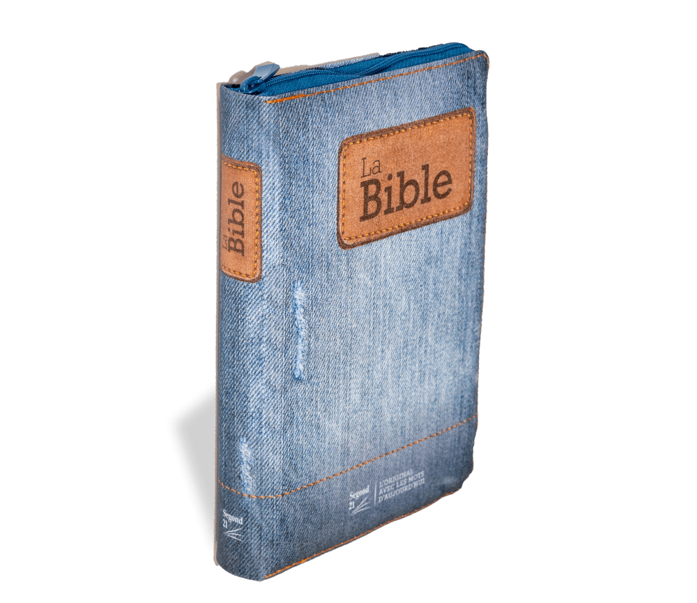 Bible SG21 souple Jeans toilée zip