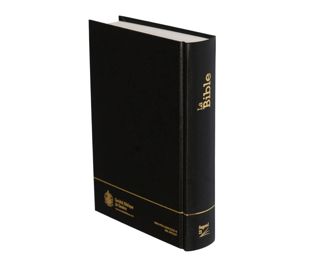 Bible SG21 rigide noir