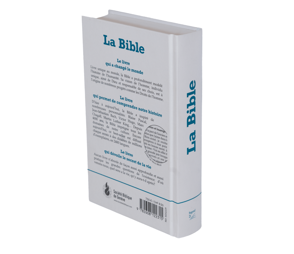 Bible SG21 rigide blanche