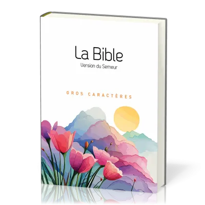 Bible Semeur gros caractères souple toile paysage