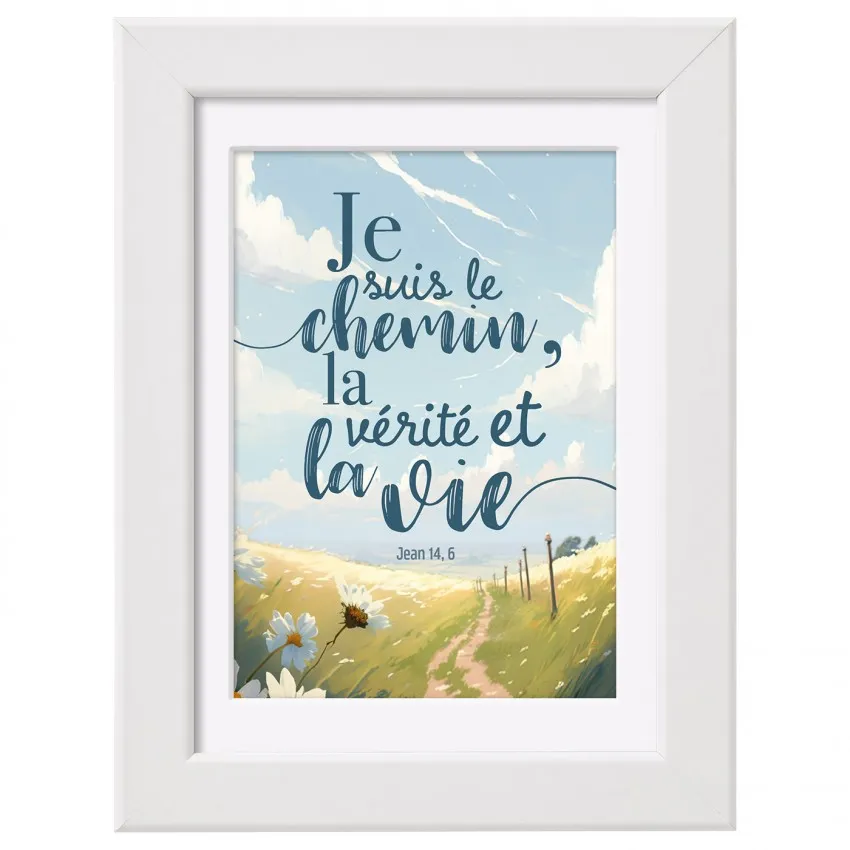 Cadre Je suis le chemin... - Jean 14:6