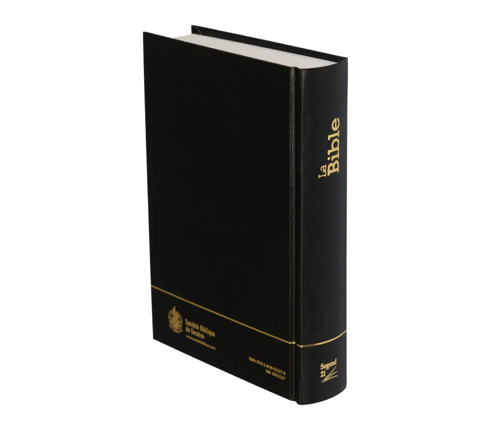 Bible SG21 rigide noir