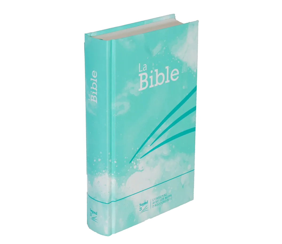 Bible SG21 rigide bleu lagon