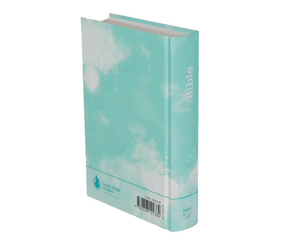 Bible SG21 rigide bleu lagon